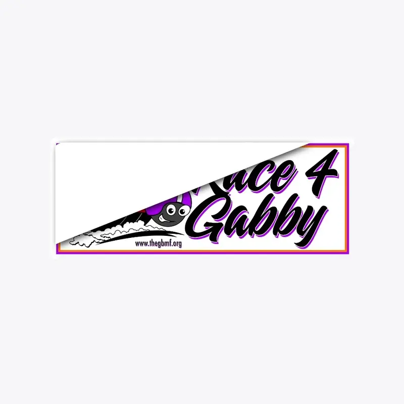 Race4Gabby Support Decal